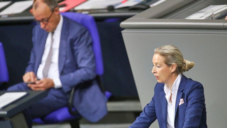 Union und AfD gleichauf in Umfrage