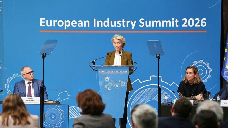 Von der Leyen fordert Turbo für Europas Industrie