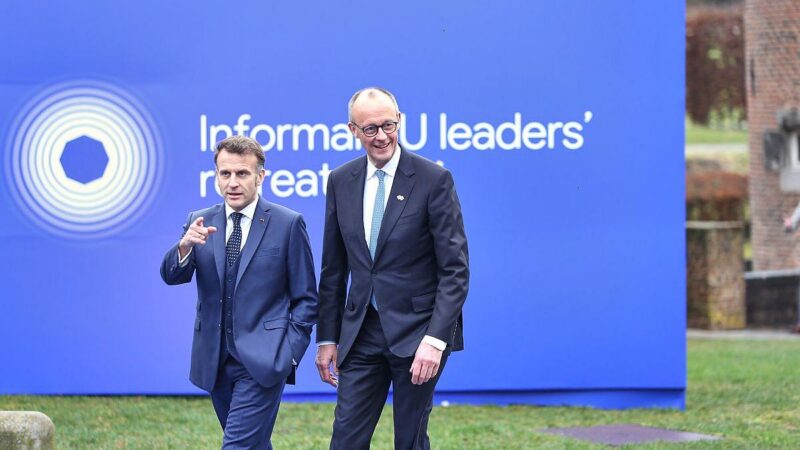 Merkel-Nachfolger und Macron zeigen Schulterschluss