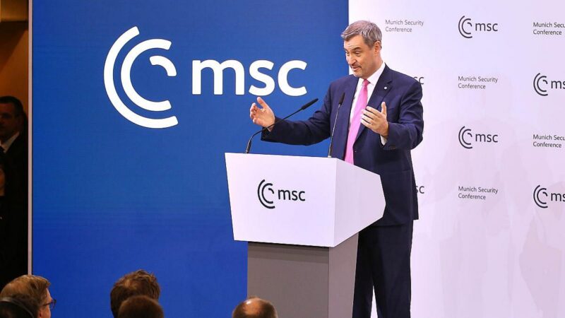 Söder warnt Europa vor Alleingang: „Nicht zu brechen mit Amerika“