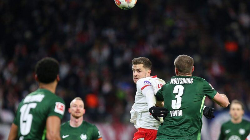 Leipzig und Wolfsburg teilen sich die Punkte