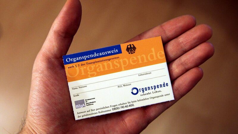 Patientenschützer schockiert über Rückzieher bei Organspende