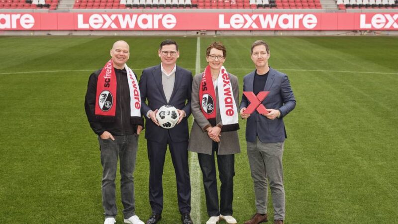 Millionen-Deal mit Heimvorteil: SC Freiburg holt Lexware auf die Brust Millionen-Deal mit Heimvorteil: SC Freiburg holt Lexware auf die Brust