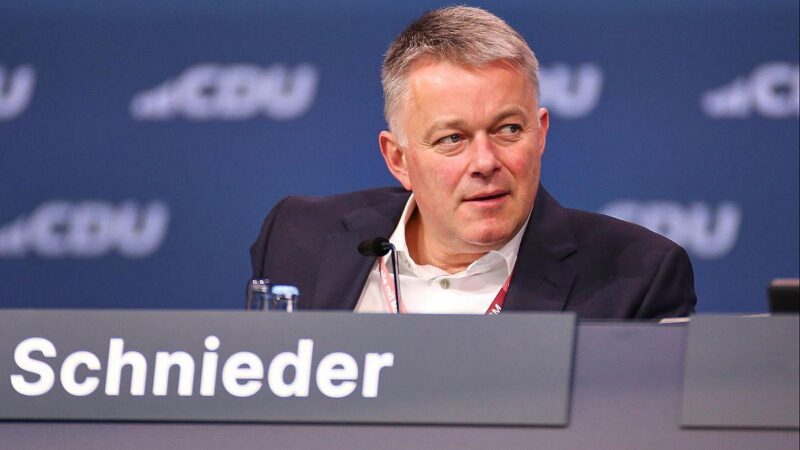 CDU-Spitzenkandidat Schnieder: Optimismus vor Endspurt