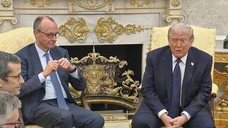 Merz und Trump ringen um Handelsabkommen