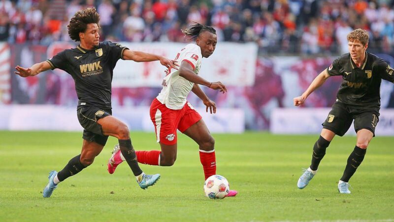 Leipzig dreht Spiel und holt Sieg gegen Augsburg