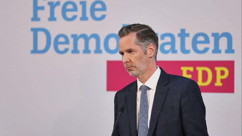 FDP-Stühlerücken: Dürr zieht sich zurück, unterstützt Kubicki