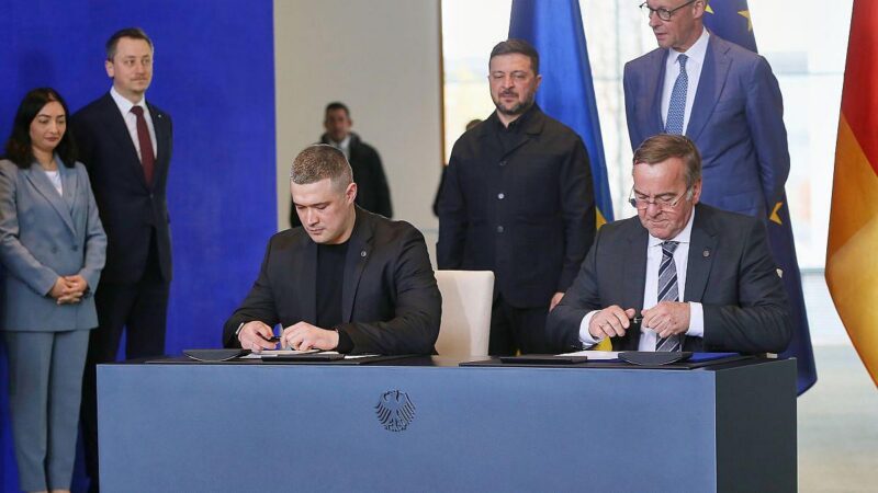 Deutschland und Ukraine schmieden neue Waffen-Allianz