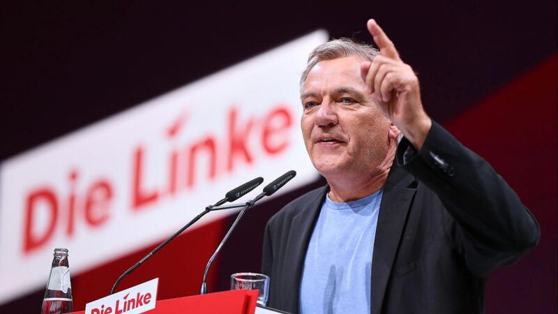 Linken-Chef van Aken tritt zurück