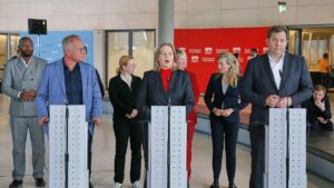 SPD bekennt sich zur Koalition: „Freuen uns auf die drei Jahre“
