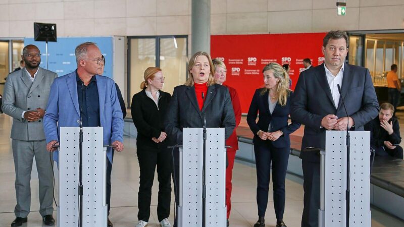 SPD bekennt sich zur Koalition: „Freuen uns auf die drei Jahre“