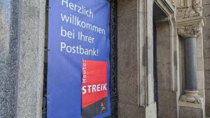 Verdi verstärkt Druck: Telekom und Postbank im Warnstreik