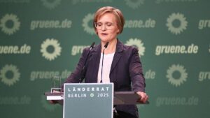 Grünen-Chefin Brantner schießt auf Schwarz-Rot