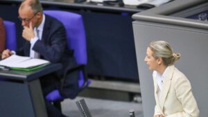 AfD überholt Union in Umfrage: Erstmals bundesweit vorn