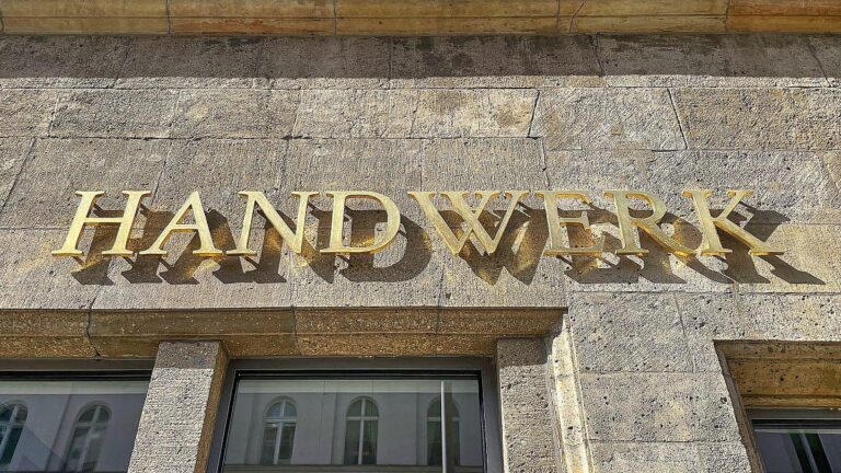 Höhere Löhne treiben Produktivität im Handwerk