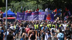Tausende protestieren in Genf vor G7‑Gipfel