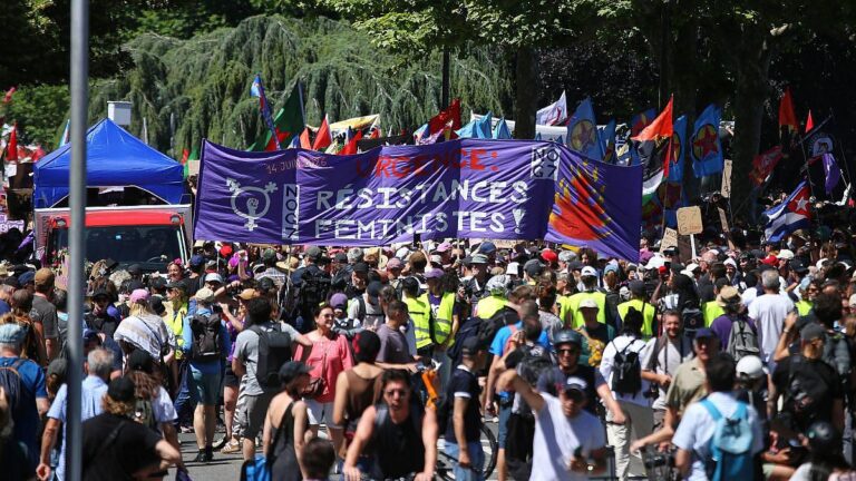Tausende protestieren in Genf vor G7‑Gipfel
