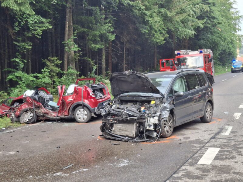 Tödlicher Unfall heute bei Oberreichenbach: 82-Jähriger stirbt nach Kollision auf der L346