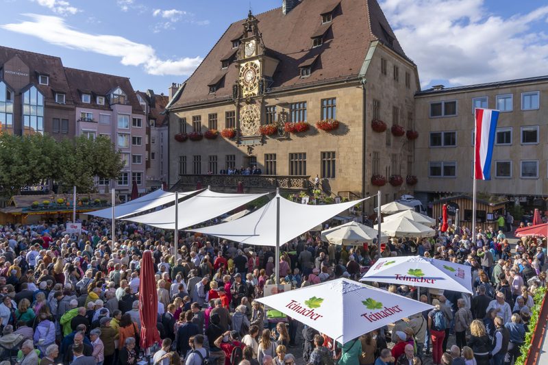 Heilbronner Weindorf 2026 startet: Über 400 Weine, 40 Stände und neuer Bereich am Kieselmarkt