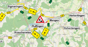 B 311 bei Meßkirch: Vollsperrung bis Ende Oktober – diese Umleitung gilt