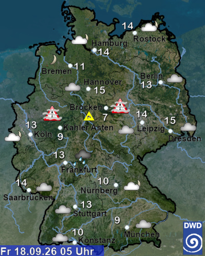 Wetter in Baden-Württemberg: Heute Regen, Samstag viel Sonne und bis zu 25 Grad