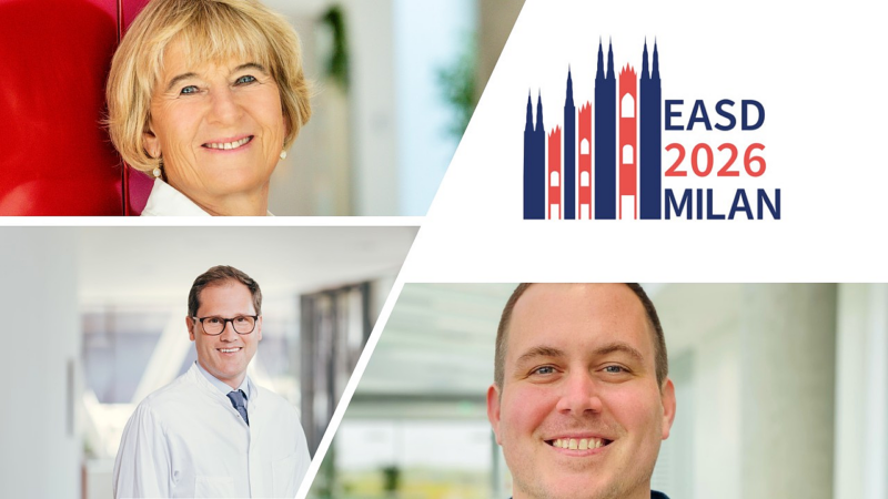 DZD-Forschende bei den EASD-Auszeichnungen 2026, darunter Andreas Birkenfeld aus Tübingen