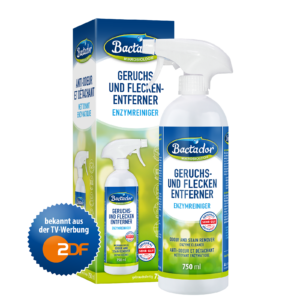 Bactador Geruchs- und Fleckenentferner Spray in der 750-Milliliter-Flasche