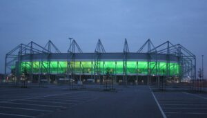 Innenansicht des ista-Borussia-Parks in Mönchengladbach