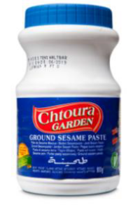 Chtoura Garden Sesampaste Tahina in der 800-Gramm-Packung – zurückgerufene Charge