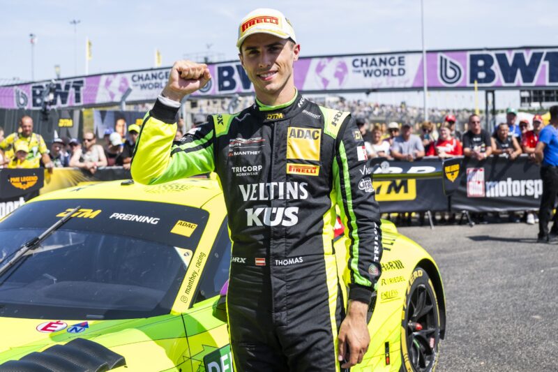 Thomas Preining beim DTM-Rennen vor dem Finale 2026 am Hockenheimring