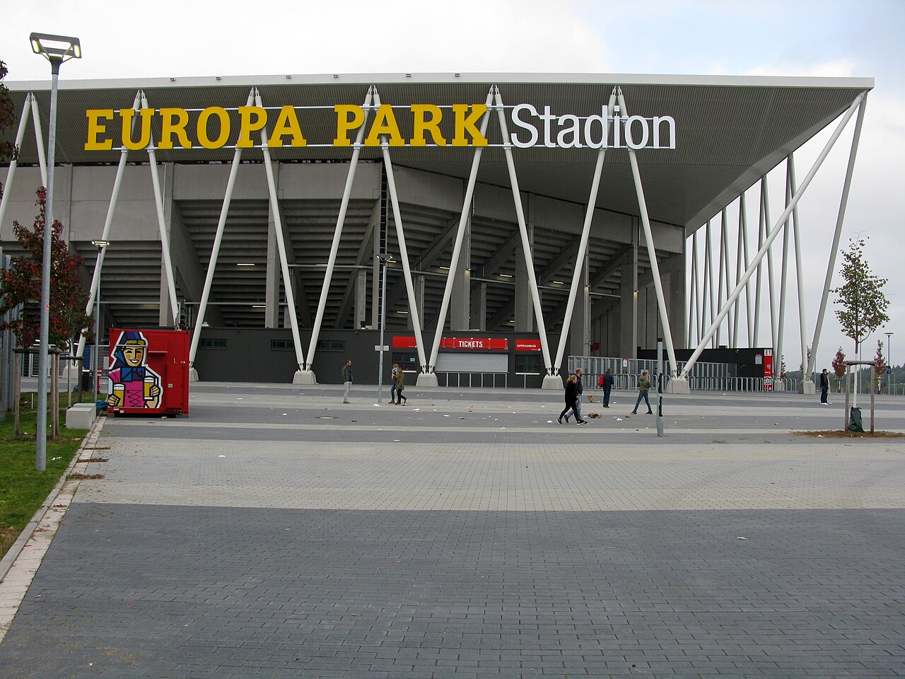 Europa-Park Stadion in Freiburg, Archivaufnahme