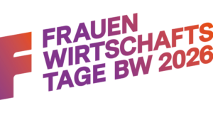 Logo der Frauenwirtschaftstage 2026 in Baden-Württemberg