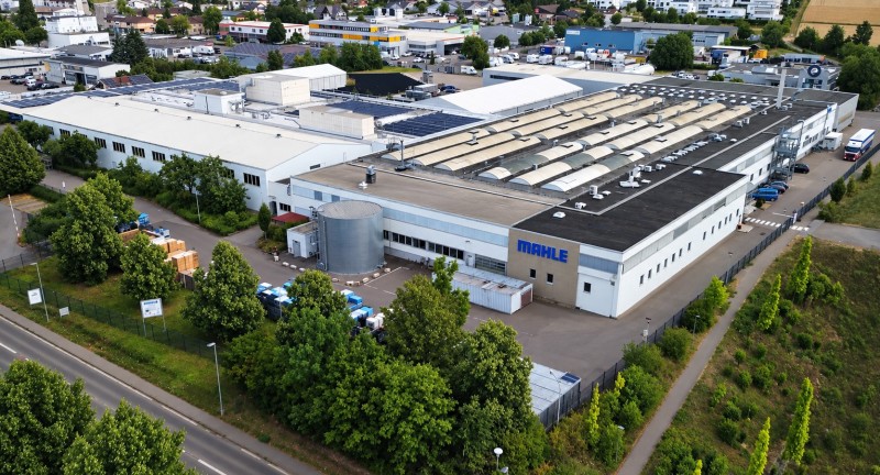 PVT-Module auf dem MAHLE-Werk in Vaihingen an der Enz