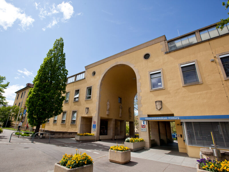 Torbogen am Universitätsklinikum Freiburg, Symbolbild