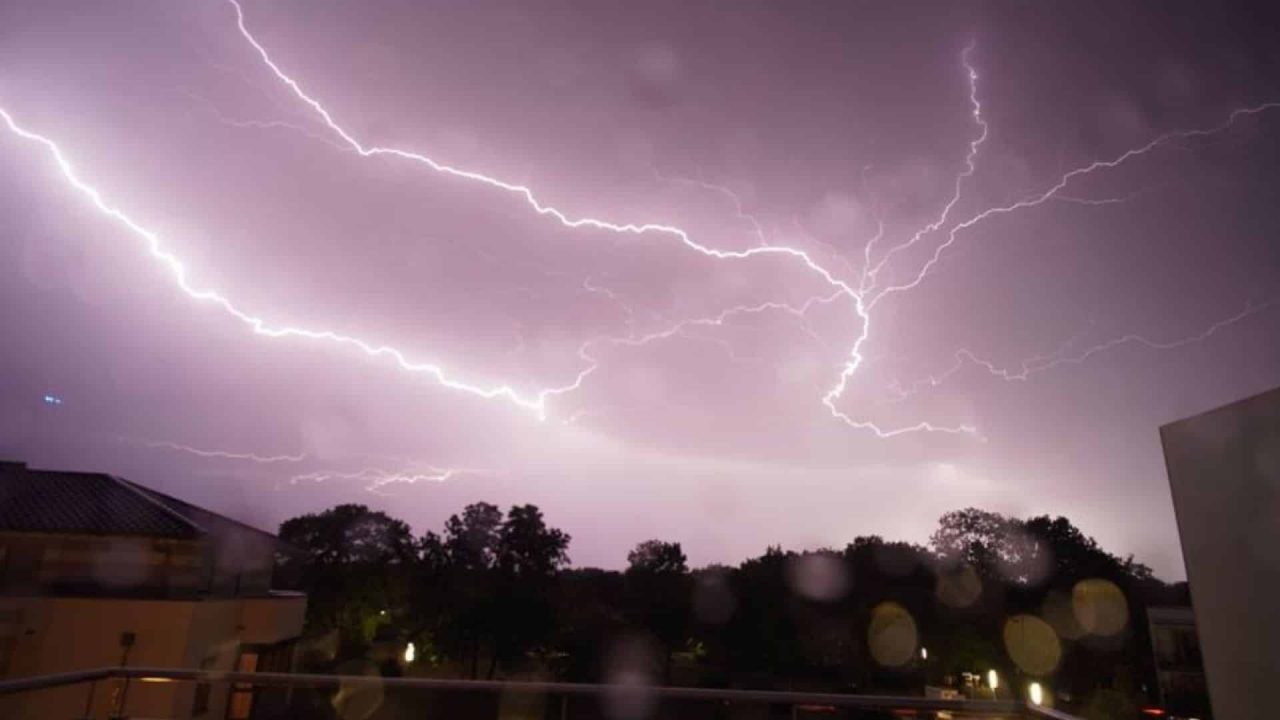 BBlitze über Bad Dürrheim